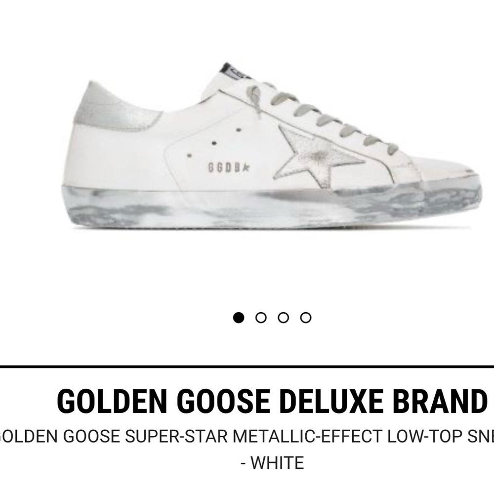 Golden goose womens sneakers, size 37